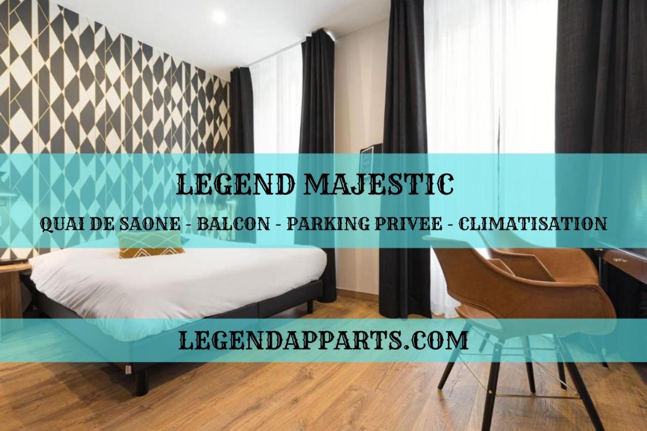 Legend Majestic - Parking Privé- Climatisation - Gare - Centre Ville Mâcon Exterior foto